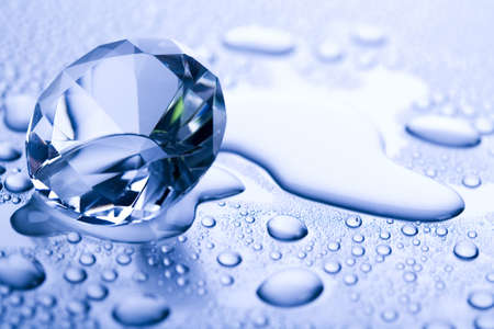 Water & Diamondの写真素材