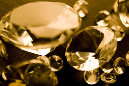 Diamonds - Gemstonesの写真素材