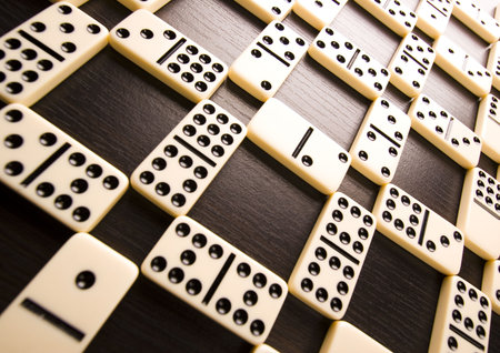 Dominoの写真素材