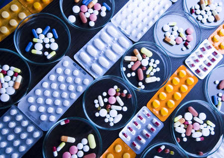 Medicines collection の写真素材