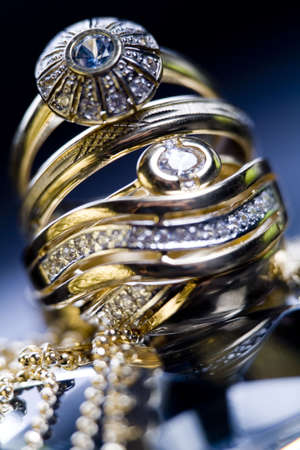 Gemstones - Jewels - Rings の写真素材