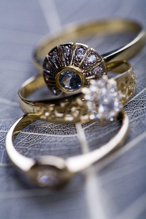 Rings - Gemstones - Jewels  の写真素材