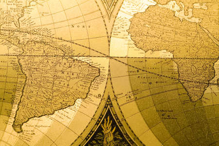 World Antique Map の写真素材