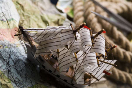 Old shipの写真素材