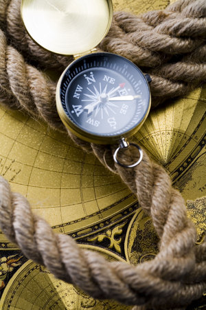 Old compass