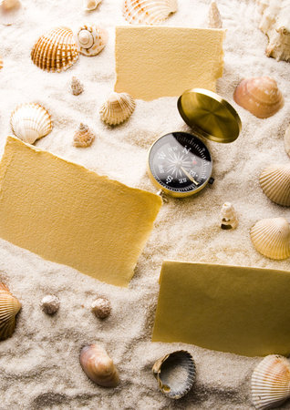 Frame from holidays の写真素材