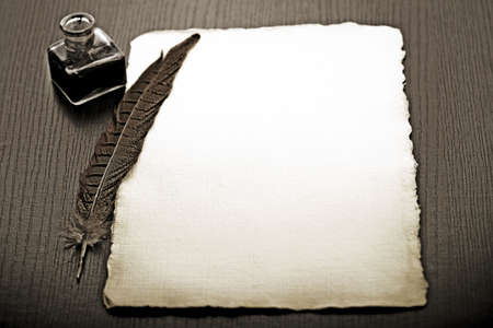 Old paper background with space for text  の写真素材