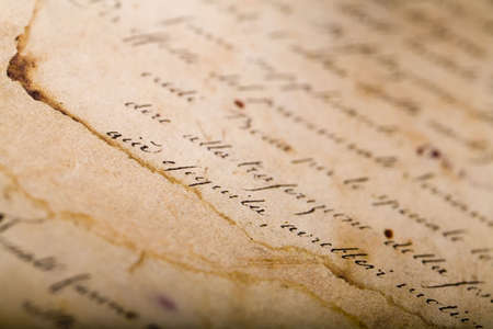 Old textの写真素材