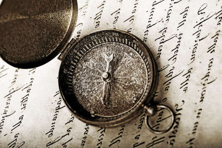 Old compassの写真素材