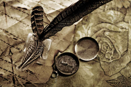 Old paper の写真素材