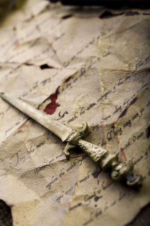 Old paper の写真素材