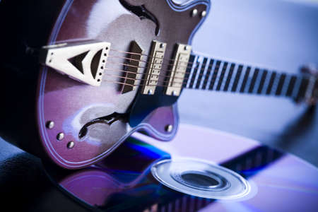 Guitar & CD    の写真素材