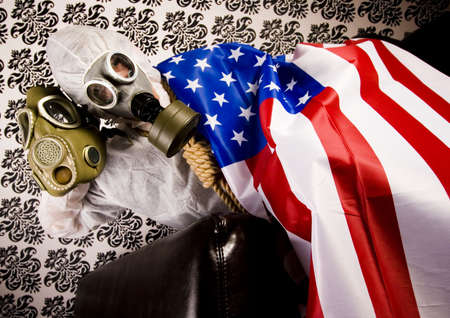 Mask & Flag   の写真素材