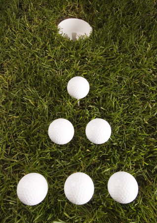 Golf ballの写真素材