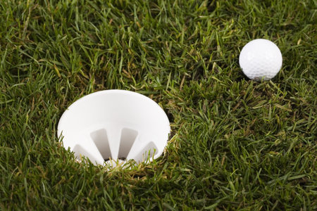 Golf, driver and ball の写真素材