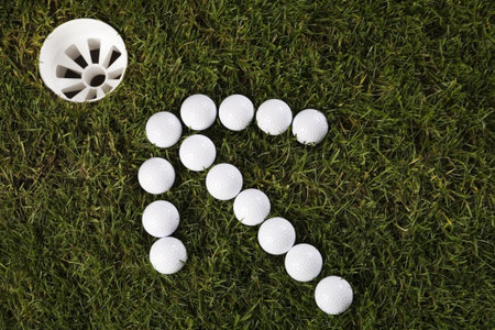 Golf ball の写真素材