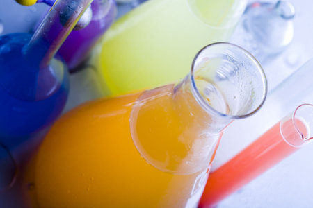 Colorful laboratoryの写真素材