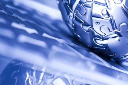 Blue planetの写真素材