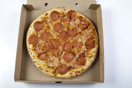 Fresh pizza の写真素材