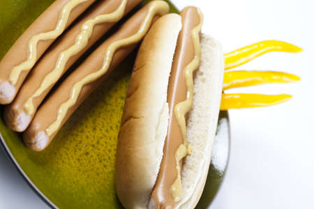 Hotdogの写真素材
