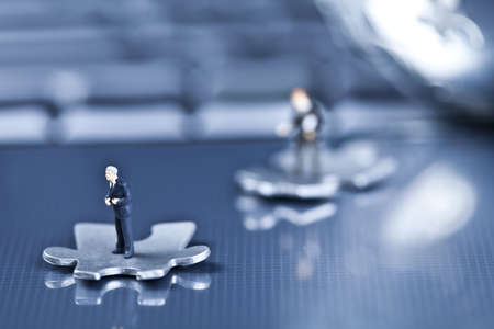 Business figurinesの写真素材