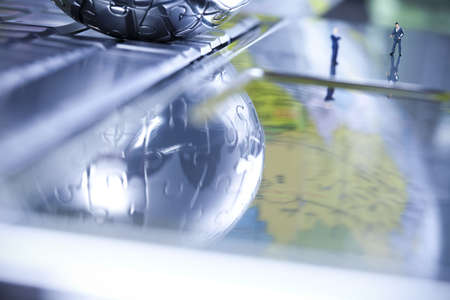 Concept globeの写真素材