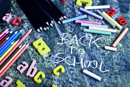 School backgroundの写真素材