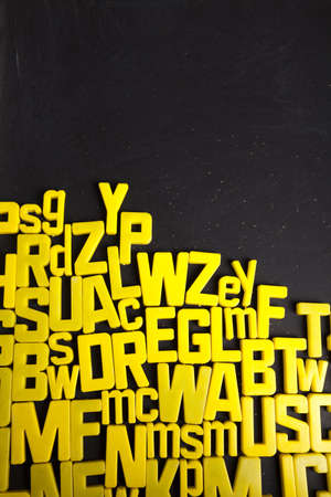 Alphabet backgroundの写真素材