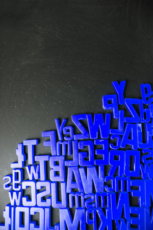 Alphabet frame