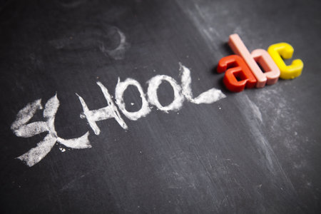 School blackboard 