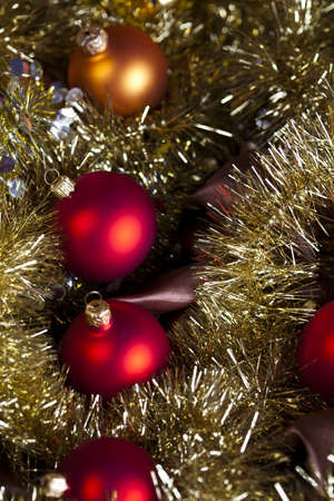 Shiny Baubles & Christmas の写真素材