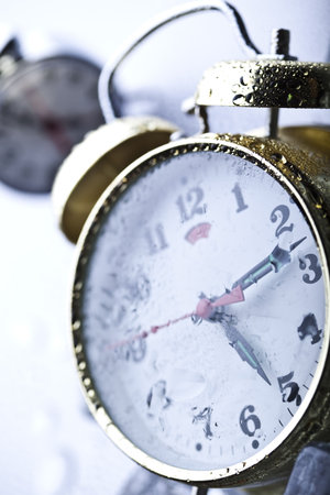 Time, ice and clock  
