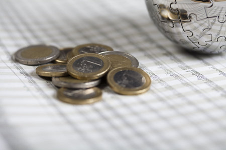 Euro paymentの写真素材