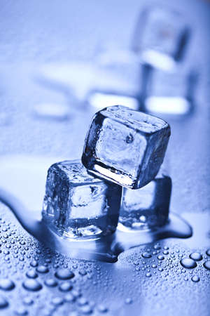 Freezing backgroundの写真素材