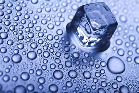 Ice, and cubeの写真素材