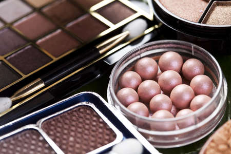 Eyehadows collection, make upの写真素材