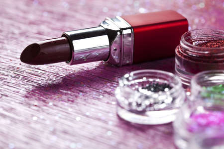 Lipsticks background  の写真素材