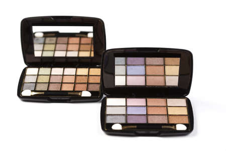 Colorful eyeshadows, accesories の写真素材
