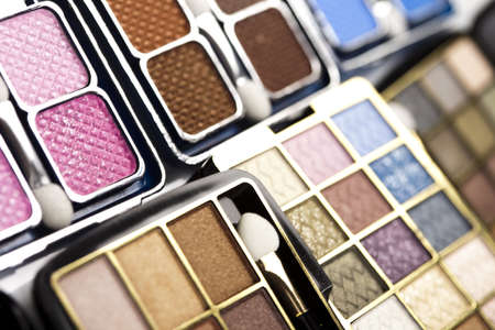 Palette of eyeshadowsの写真素材