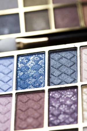 Palette of eyeshadowsの写真素材