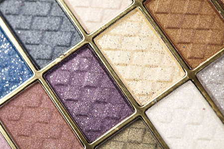 Colorful eyeshadows, accesories の写真素材
