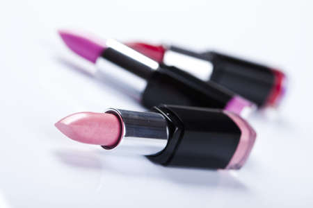  Lipsticks background の写真素材