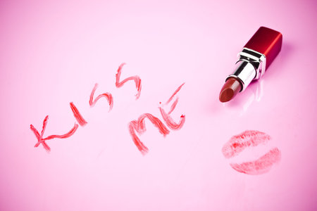 Kiss meの写真素材