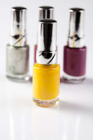 Make up, nail enamel, nail polsihの写真素材