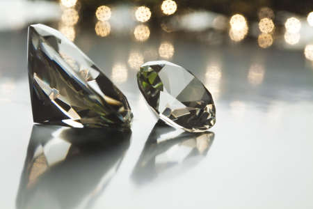 Shiny diamondの写真素材