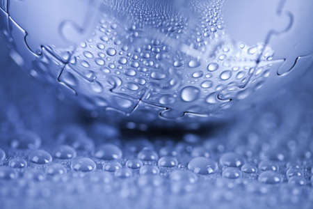 Water globeの写真素材