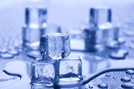 Ice backgroundの写真素材