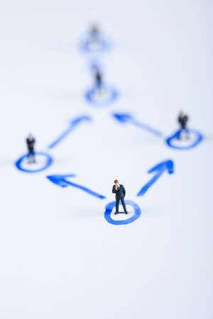 A group of charactersの写真素材