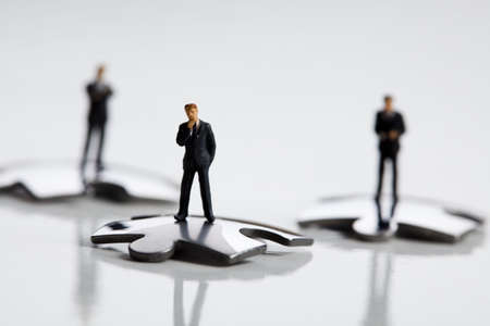 Team of businessmanの写真素材