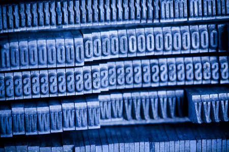 Typography styleの写真素材